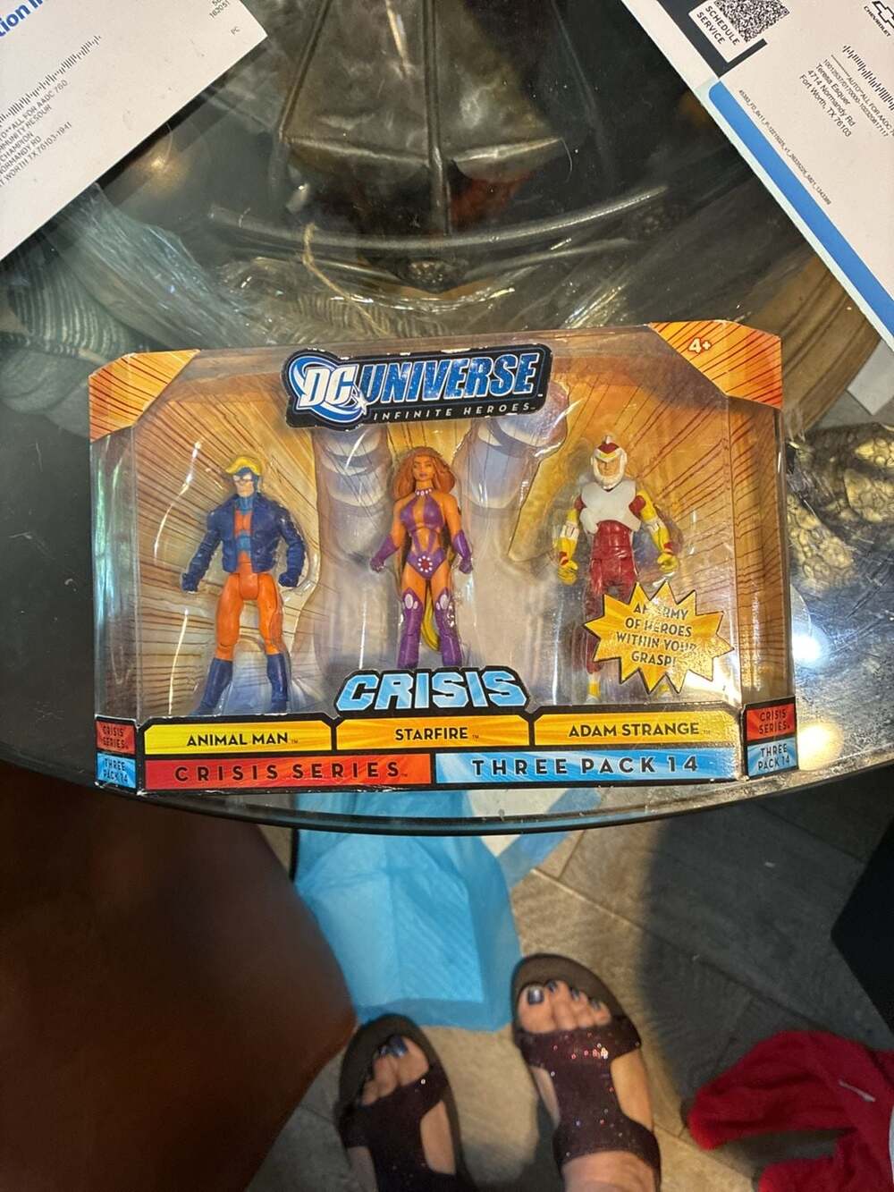 DC Universe Infinite Heroes Crisis Series Three Pack 14: Animal Man, Starfire, a